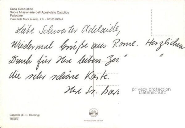 Roma Rom Casa Generalizia Suore Missionarie Apos – Bild 2