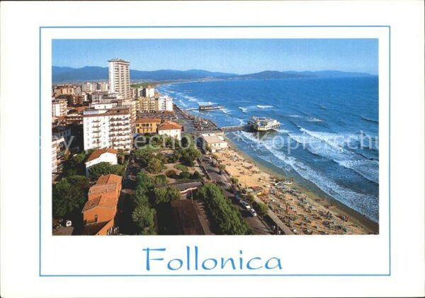 Follonica Ortsansicht Strand