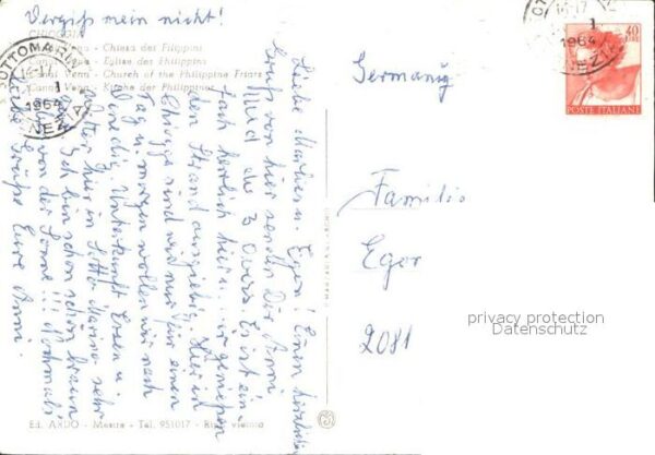 Chioggia Venetien Canal Vena Kirche Philippinor – Bild 2