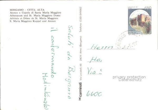 Bergamo S. Maria Maggiore Kuppel Ateneo – Bild 2