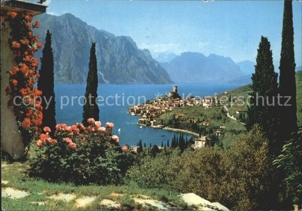 Malcesine Lago di Garda Ortsansicht