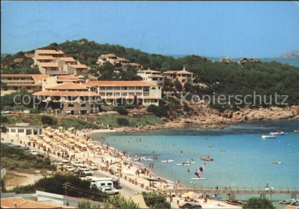 Sardinien Italien Strand Bucht Hotel