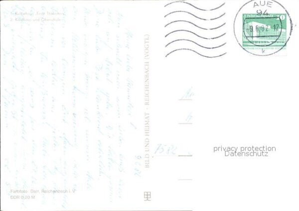 Aue Erzgebirge Kulturhaus Ernst Thälmann Kaufhaus Ober – Bild 2