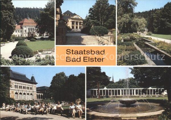 Bad Elster Moritzquelle Kurtheater Kurhaus