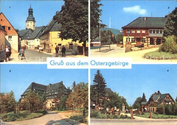 Altenberg Erzgebirge Sanatorium Raupennest Kipsdorf Bahnhof