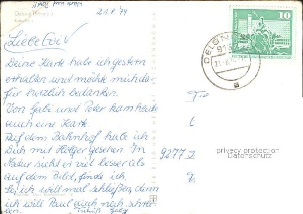 Oelsnitz Erzgebirge Kulturhaus – Bild 2