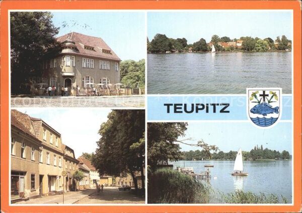 Teupitz Markt Teupitzsee Gaststätte Schenk von