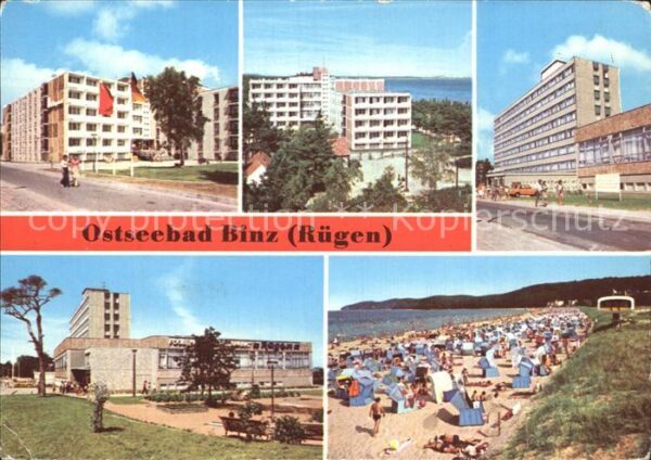 Binz Ruegen Erholungsheime Rugard Stubbenkammer Ark