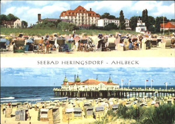 Ahlbeck Ostseebad FDGB-Heim Solidarität Seebrücke