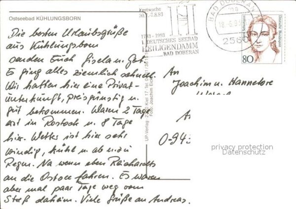 Kuehlungsborn Ostseebad Ortsansicht – Bild 2