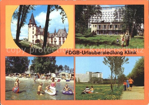 Klink Waren Erholungsheime Schloss Klink Herbert Wa