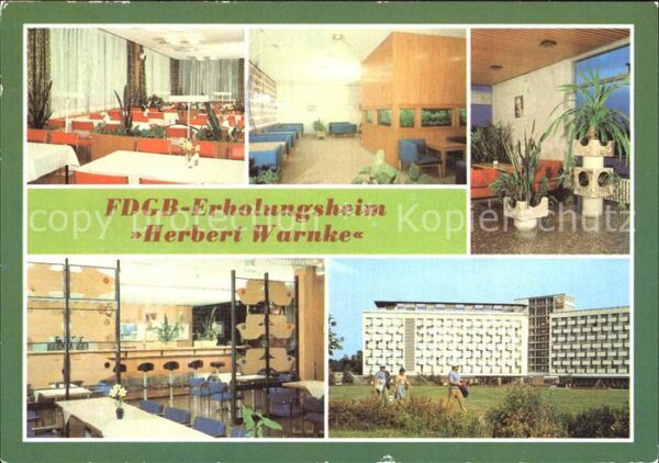 Klink Waren Erholungsheim Herbert Warnke