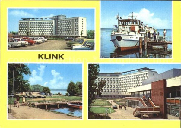 Klink Waren Erholungsheim Herbert Warnke MS Fontane