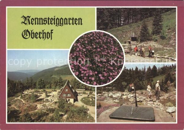 Oberhof Thueringen Rennsteiggarten