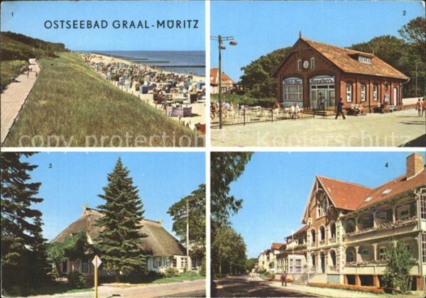 Graal-Mueritz Ostseebad Strand Milchbar Seestern Rosa-Luxemburg