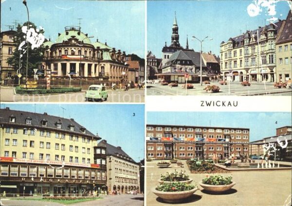 Zwickau Sachsen Hauptmarkt Ringcafe Eckersbach