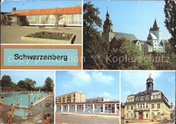 Schwarzenberg Erzgebirge Schloss Freibad