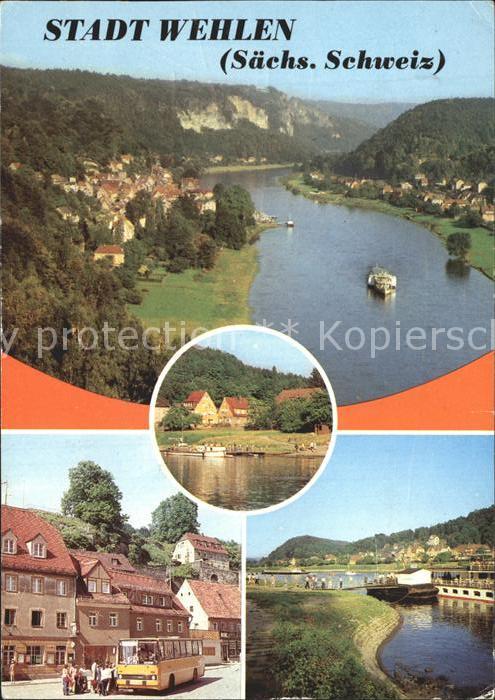 Wehlen Sachsen Rathen Markt