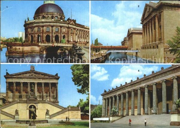 Berlin Bode-Museum Pergamon Museum Nationalgal