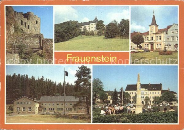 Frauenstein Brand-Erbisdorf Burgruine Schloß