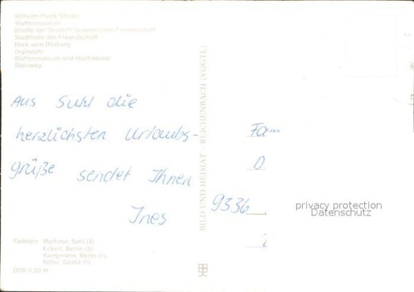 Suhl Thueringer Wald Waffenmuseum Stadthalle Steinweg – Bild 2