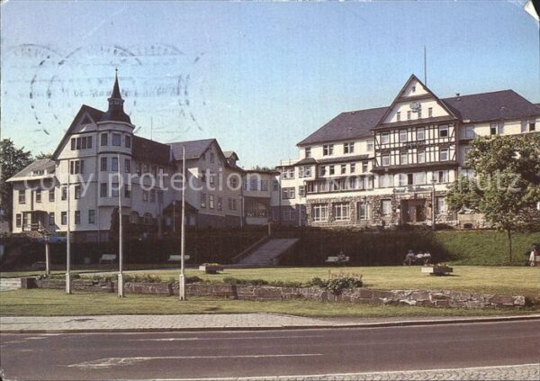 Oberhof Thueringen Hotel Ernst Thälmann