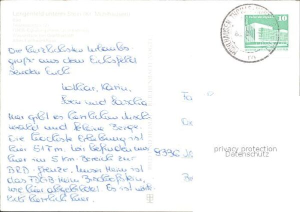 Lengenfeld Stein Bad Wasserfälle Erholungsheim Bischofst – Bild 2