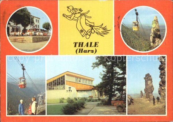 Thale Harz Seibahn Bergstation Hexentanzplatz Teuf