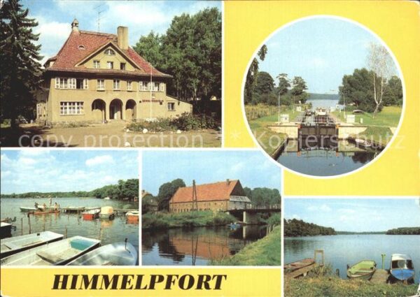 Himmelpfort Schleuse Haussee Brauhaus Stolpsee