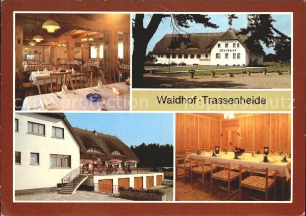 Trassenheide Usedom Waldhof Restaurant