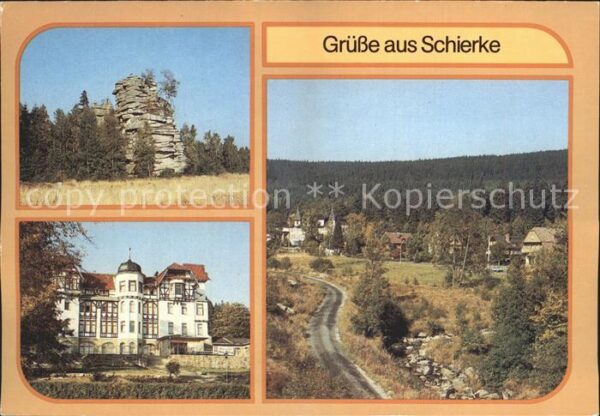 Schierke Harz Schnarcherklippen Erholungsheim Franz M