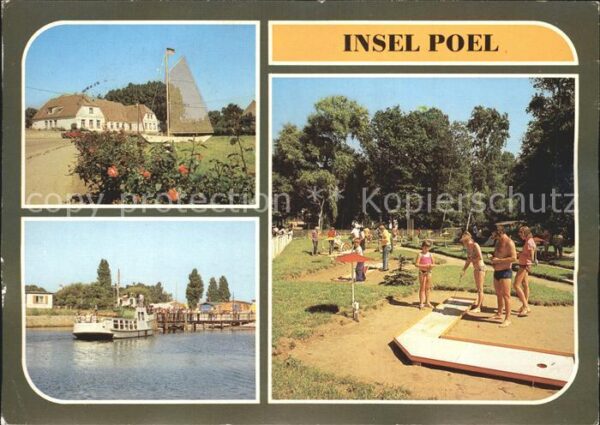 Insel Poel Minigolf Kirchdorf Timmendorf Schwarzer