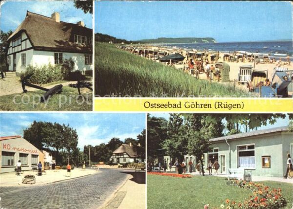 Goehren Ruegen Strand Kaufhalle
