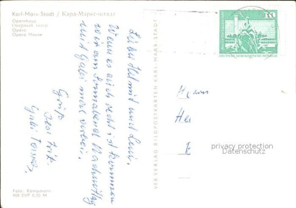 Karl-Marx-Stadt Opernhaus – Bild 2