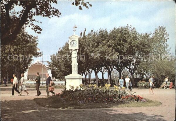 Ahlbeck Ostseebad Kurpark mit Musikpavillong