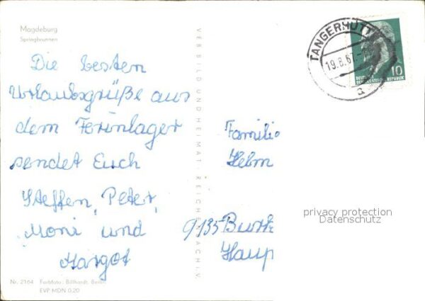 Magdeburg Parkanlage – Bild 2