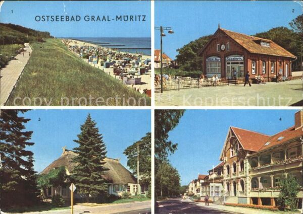 Graal-Mueritz Ostseebad Strand Milchbar Seestern Rose-Luxemburg