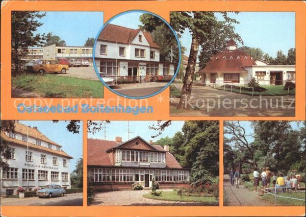 Boltenhagen Ostseebad Kurverwaltung Pavillon-Bar Haus am Meer