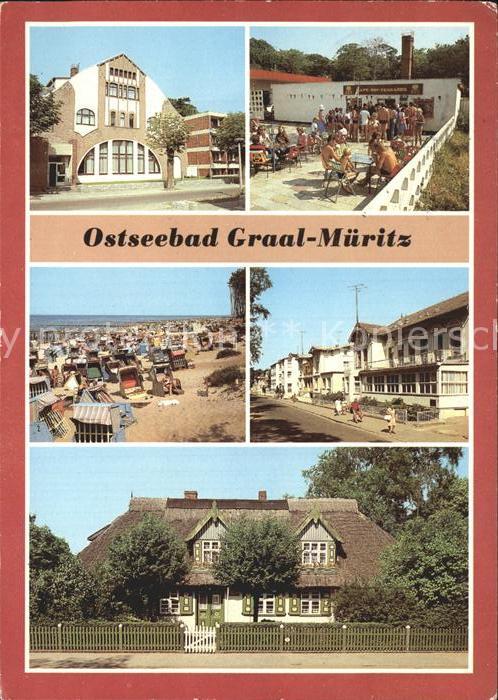 Graal-Mueritz Ostseebad Strandperle Strand Rosa Luxemburg Stras