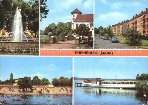 Rheinsberg Schloß Julio Curie Straße