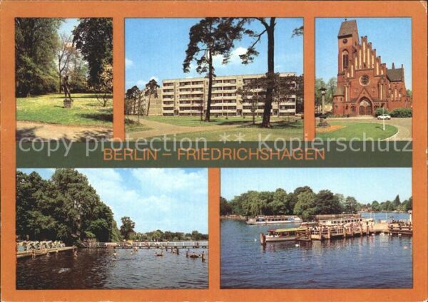 Friedrichshagen Berlin Müggelpark Seebad Werlseestrasse