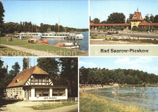 Pieskow Bad Saarow Neptunbad Schwanenwiese Restaurant Pech