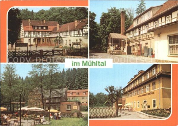 Muehltal Thueringen Schössersmühle Naupoldsmühle Pfarrmühle