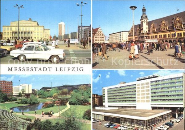 Leipzig Opernhaus Rathaus alte Waage am Markt I