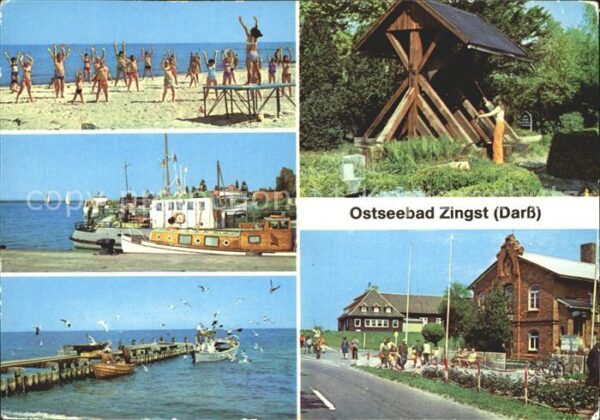 Zingst Ostseebad Hafen Strom Glockenstuhl Strand