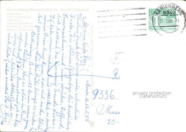 Rechenberg-Bienenmuehle Osterzgebirge Cafe am Waldbad Ferienheim zur Post – Bild 2