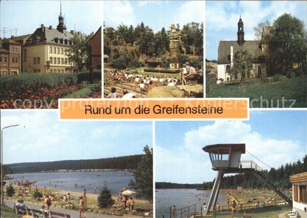 Greifensteine Erzgebirge Ehrenfriedersdorf Rathaus Strand Freili
