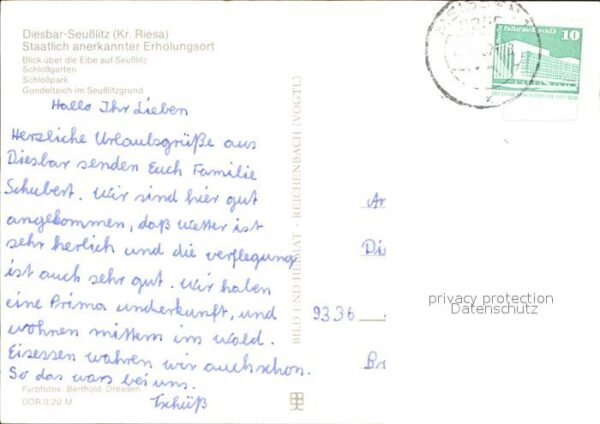 Diesbar-Seusslitz Elbe Schloßgarten Gondelteich – Bild 2
