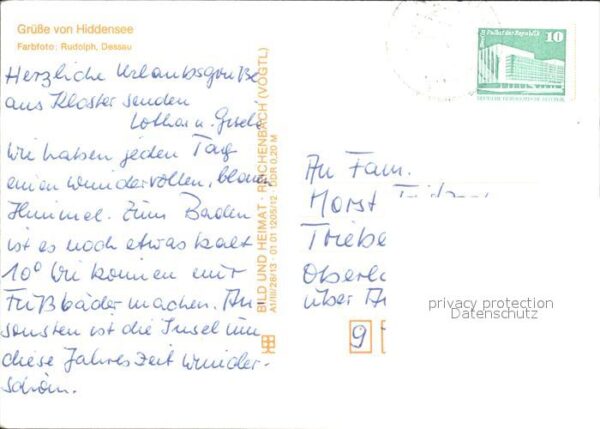 Insel Hiddensee Reetdachhäuser – Bild 2