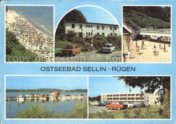 Sellin Ruegen Seebrücke Strand Erholungsheim Waldfrie